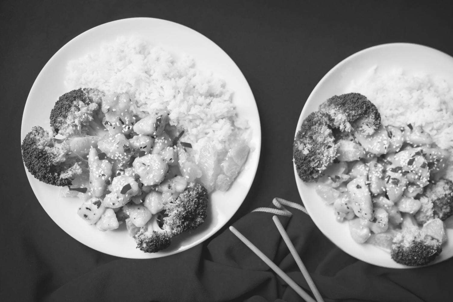 student working on chocolate plating technique in workshop setting